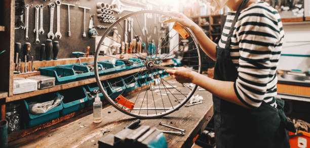 Wheel truing stand
